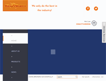 Tablet Screenshot of king-storm.com